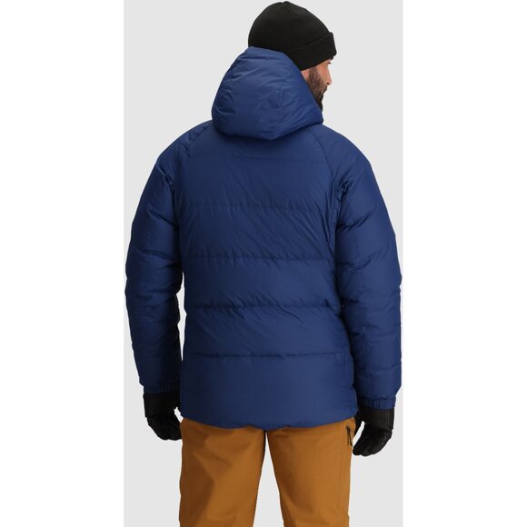 Outdoor Research Men's Alpine Down Parka - XL/Navy NEW! - Picture 5 of 6